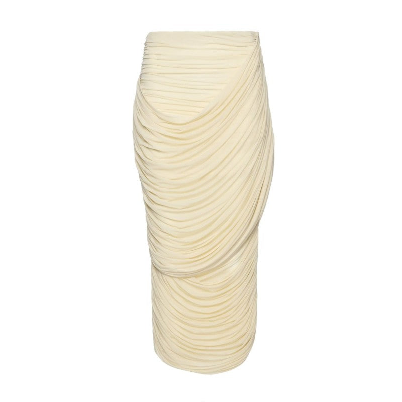 MAGDA BUTRYM:DRAPED MIDI SKIRT