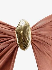 PATBO: Golden Dune lycra skirt