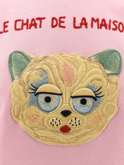 VALENTINO :Le Chat de la Maison cotton sweatshirt