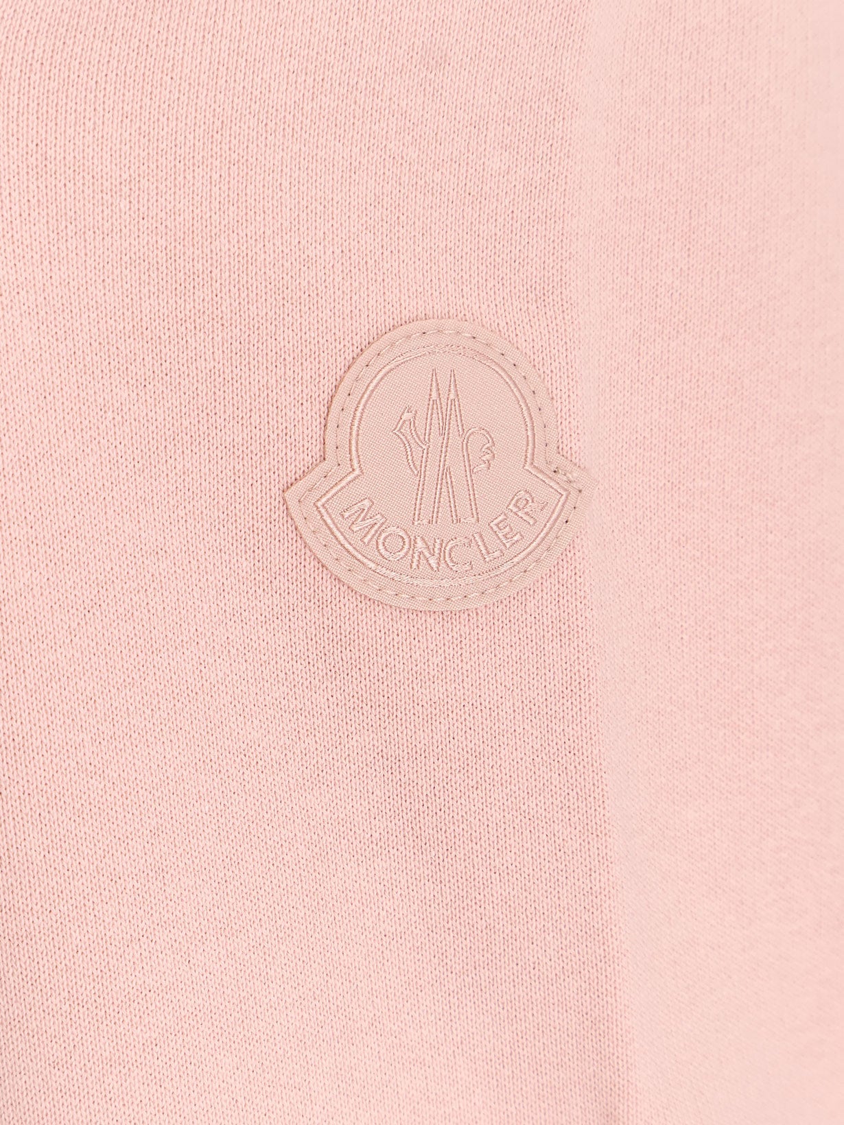 MONCLER:Cotton sweatshirt with Logo patch
