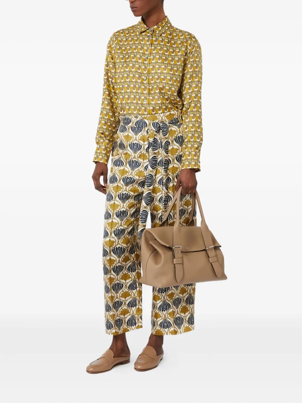 S MAX MARA:SILK PANTS "TIMEC"