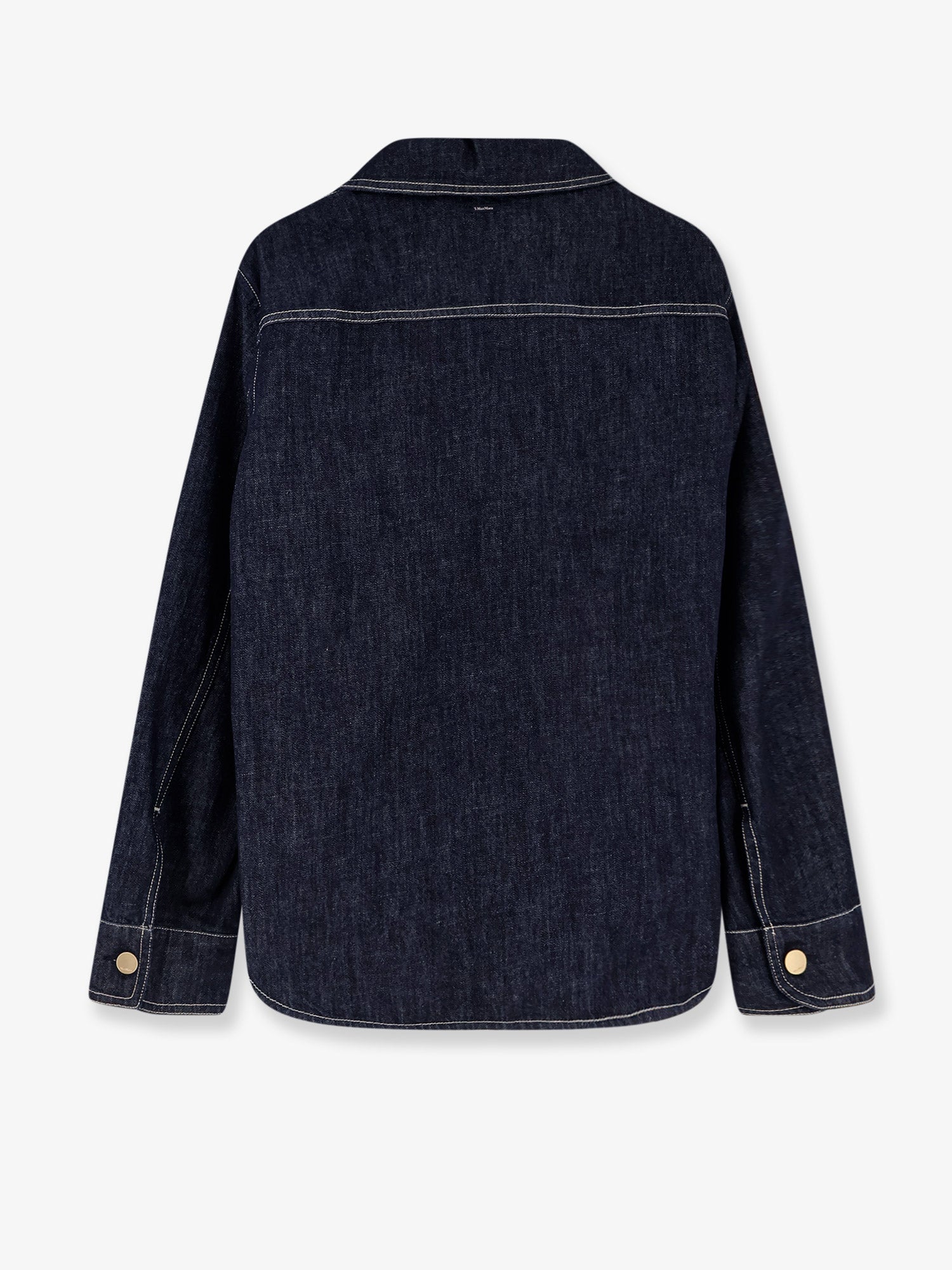 'S MAX MARA: Denim shirt