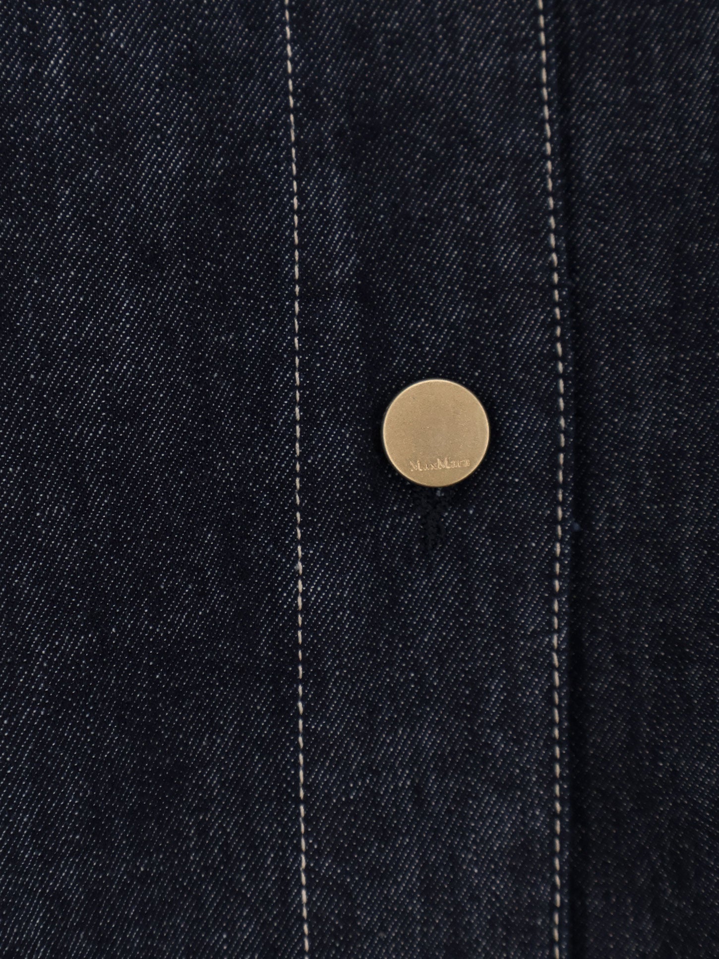 'S MAX MARA: Denim shirt