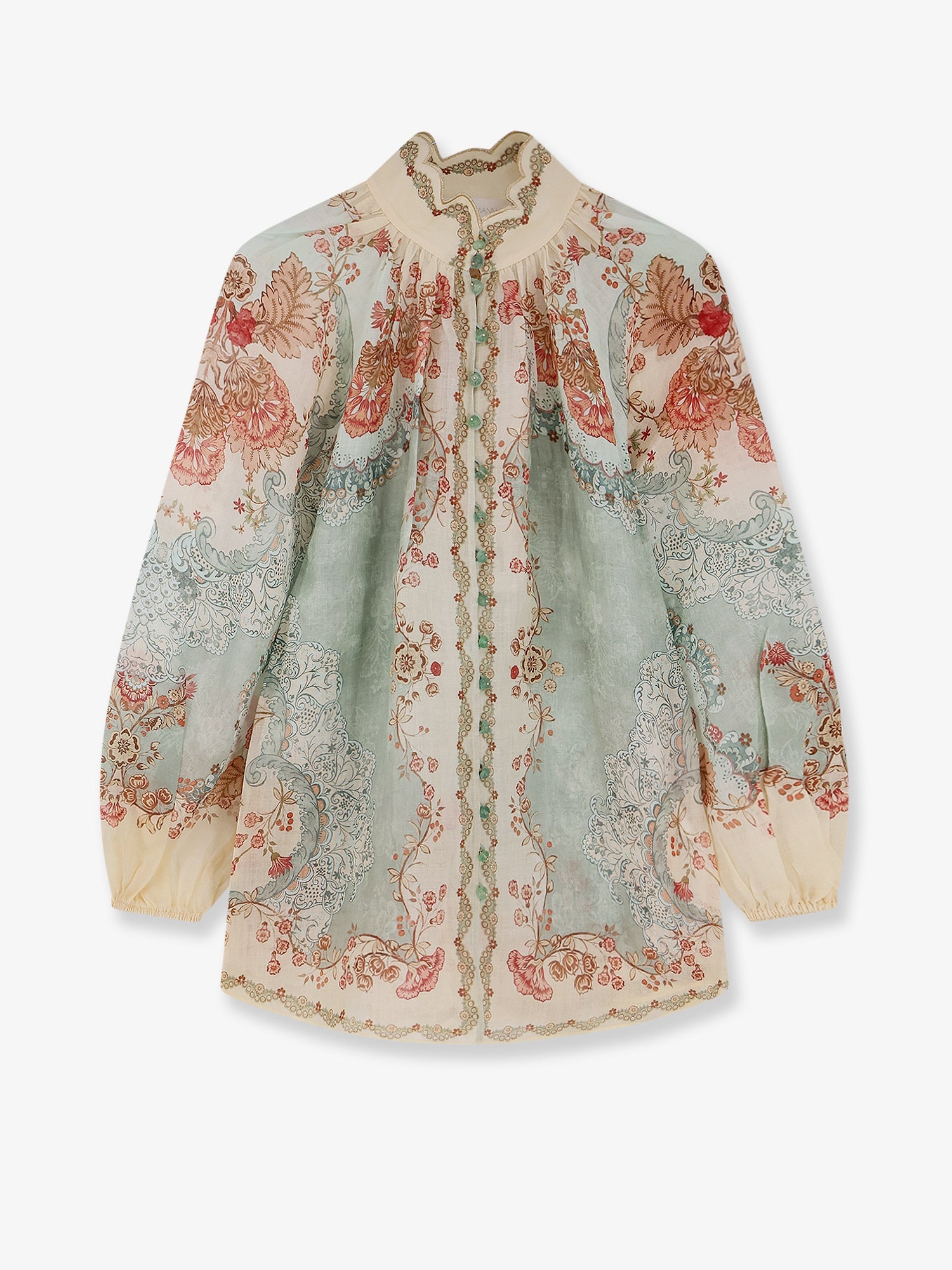 ZIMMERMANN:Daylight Ramie Blouse