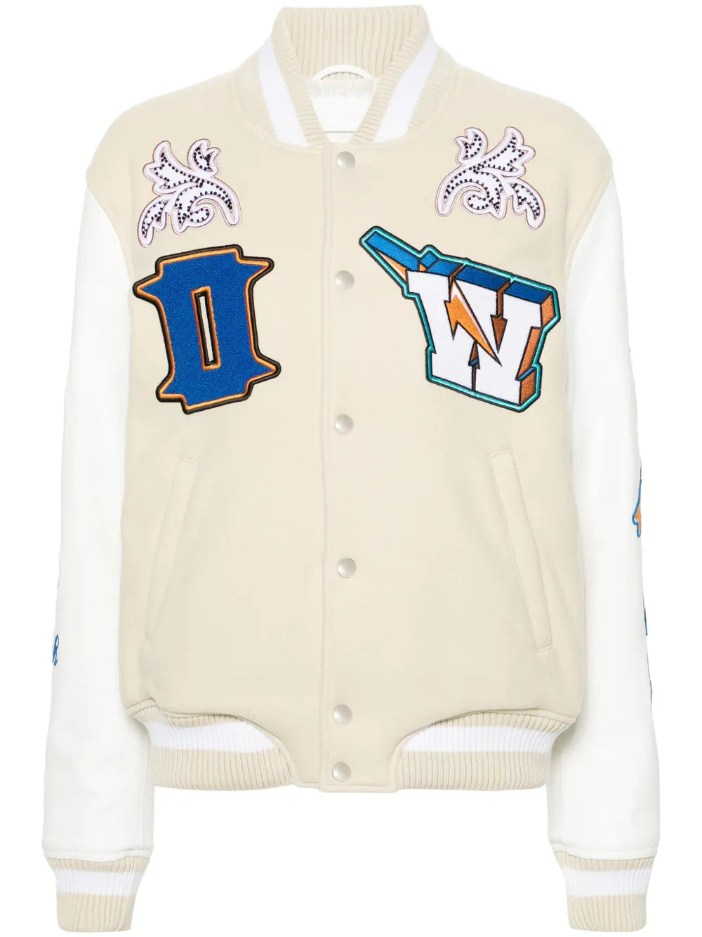 Off-white: VARSITY JACKET