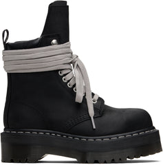 DR. MARTENS X RICK OWENS : QUAD SOLE STEEL TOE" BOOT DR. MARTENS X RICK OWENS