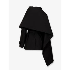 ENTIRE STUDIOS: Mini Scarf cotton coat