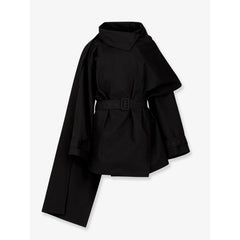 ENTIRE STUDIOS: Mini Scarf cotton coat